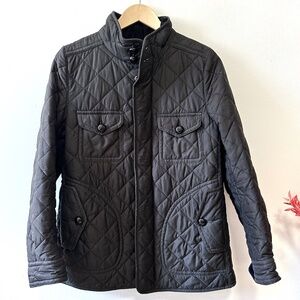 Coach Black Quilted Jacket